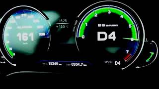 608 HP BMW Alpina B5  Acceleration 0-200km/h
