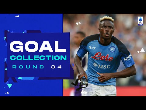 Osimhen becomes highest-scoring African player | Goal Collection | Round 34 | Serie A 2022/23