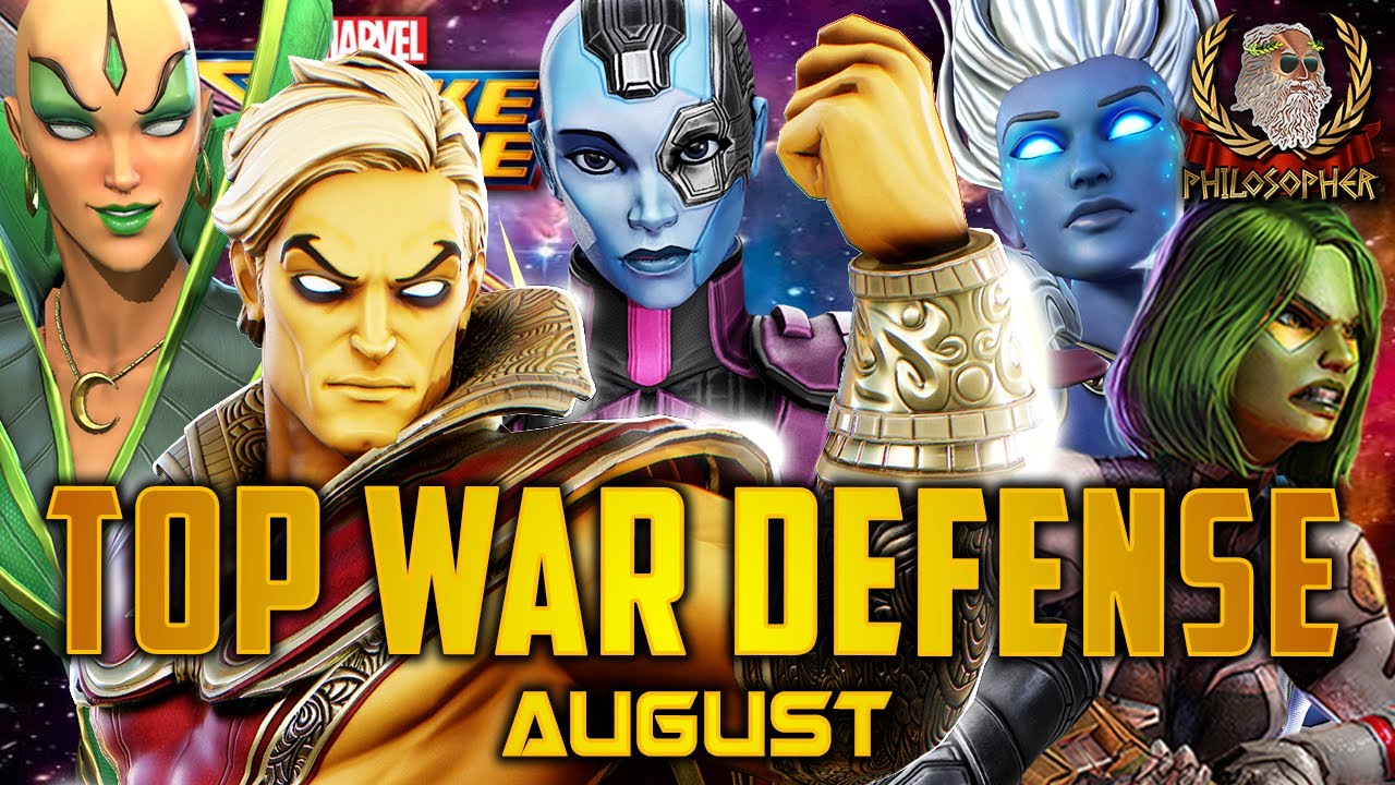 Top War Defense Teams Tier List and Analysis August 2021 Marvel