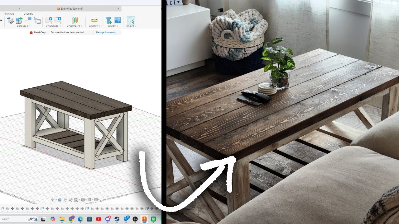 How to 3D Model & Render Furniture in Fusion 360