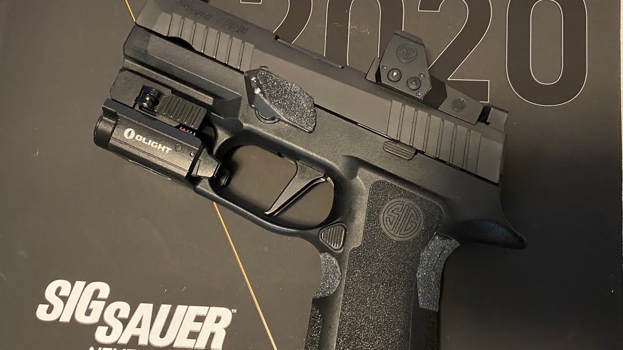 Sig Sauer P320 RXP & Gas Pedal mod YouTube