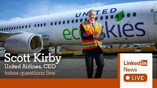 United Airlines CEO talks supersonic planes