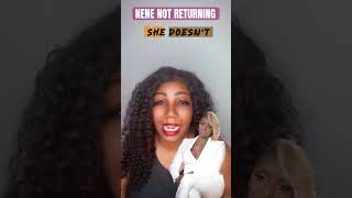 Nene Can’t Return to RHOA #rant #realitytv #hottopic #bravotv #nene #rhoa #celebritynews #shorts