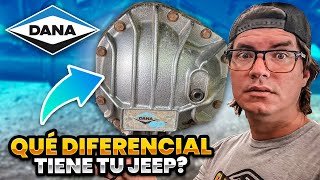 Que Diferencial tiene tu Jeep? Como identificar diferenciales Solidos