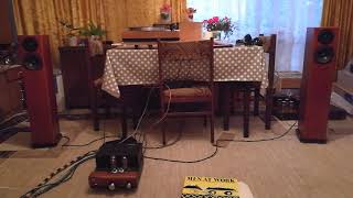 Totem sttaf and heybrook tt2a with unison research s2 sound test down under