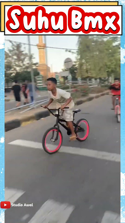 Skil Anak Anak Bermain Sepeda Bmx