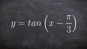 How to Graph Tangent with a Horizontal Shift to the Right