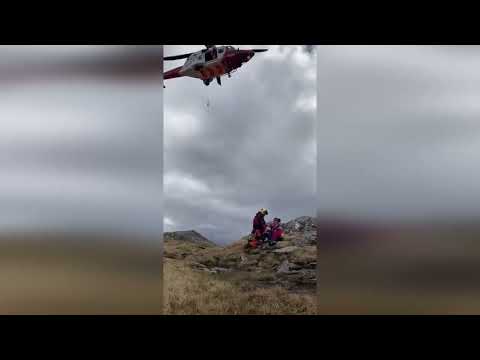 Hiker urges hillwalkers to be prepared after being airlifted from Munro following freak accident