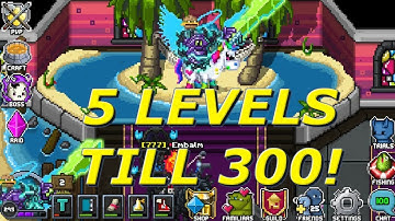 Bit Heroes Live Stream - 5 Levels Until 300