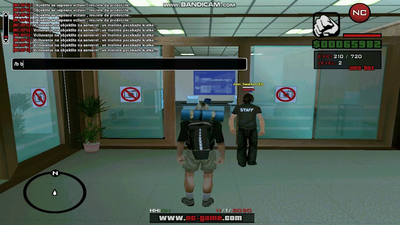 NC BUG (samp) update 2020