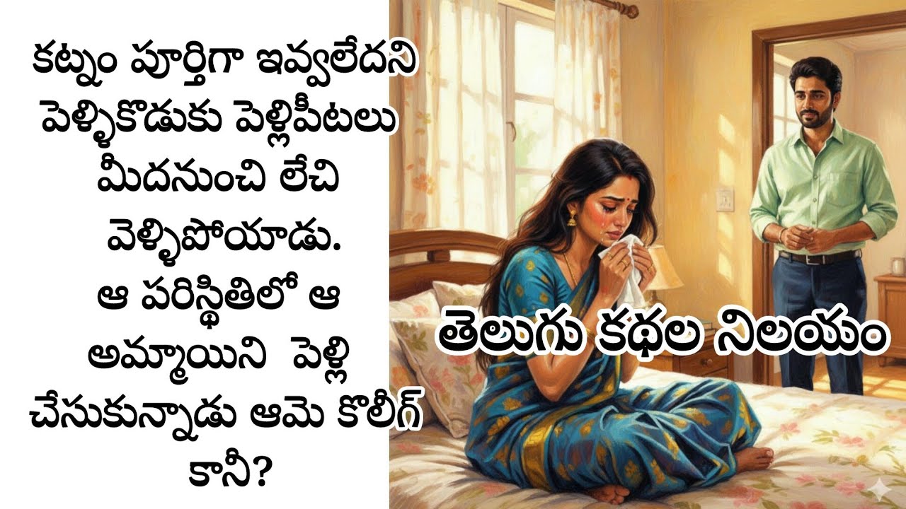 కట్నం పూర్తిగా ఇవ్వలేదని పెళ్ళికొడుకు పెళ్లిపీటలు మీద నుంచి లేచి వెళ్ళిపోయాడు. ఆ పరిస్థితిలో ఆమె?