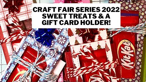 CRAFT FAIR SERIES 2022/SWEET TREATS & A GIFT CARD HOLDER! #craftycraftsbydeanna