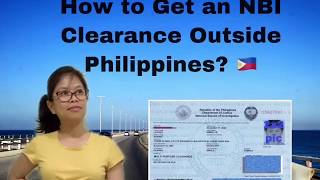 How to Get an NBI Clearance Outside Philippines🇵🇭
