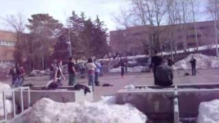 Byu-Idaho Yoga Flash Mob Angle 2
