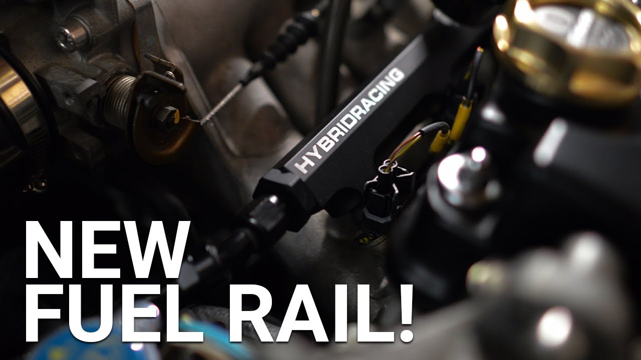 The New Hybrid Racing BSeries Fuel Rail! YouTube