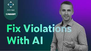 Fix Static Analysis Violations With AI in C/C++test