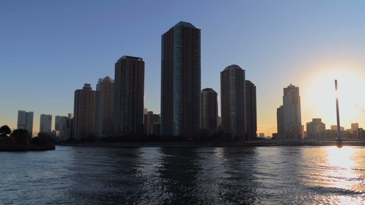 隅田川テラス (永代公園付近) - Sumida River Terrace (near Eitai