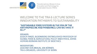 Lecture Series “Innovation Pathways to Sustainability”: Prof. Jessica Fanzo