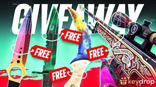 How to get Free cs2 skins into keydrop?!! Keydrop Promo code!