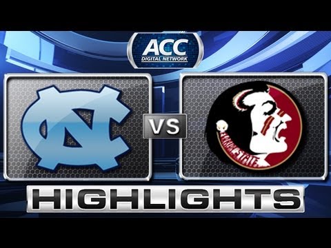 Video: North Carolina vs. Florida State Basketball Highlights, January 2013