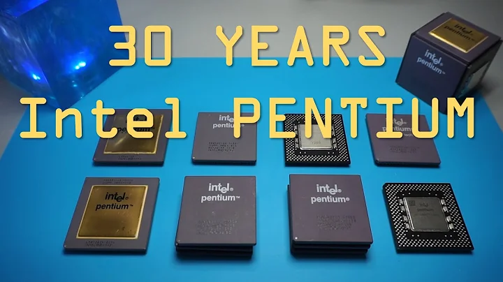 庆祝30周年：感受Intel Pentium的历程