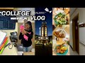 COLLEGE VLOG @nsu ep. 4| WEEKLY VLOG | classes + studying + cafe dates + downtown norfolk &amp; more!