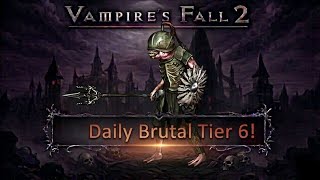 Vampire's Fall 2: Rapier & Mace (Bats) Vs Daily Brutal Skin Eater Tier 6!