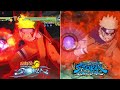 Naruto VS Sasuke Comparison | Naruto Connections X Storm 1 (4K)