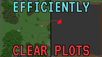 EFFICIENTLY Clear Garden Plots! | Hypixel Skyblock