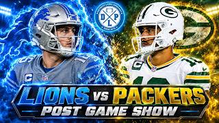 Detroit Lions vs Green Bay Packers Post Game Show | Detroit Lions Podcast Reacts