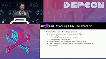 DEF CON 25 Conference - Alvaro Muñoz, Alexandr Mirosh - Friday the 13th JSON attacks