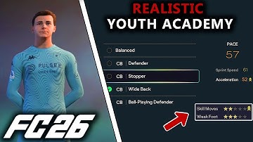 FC 26 Career Mode Guide: REALISTIC Youth Academy & Development