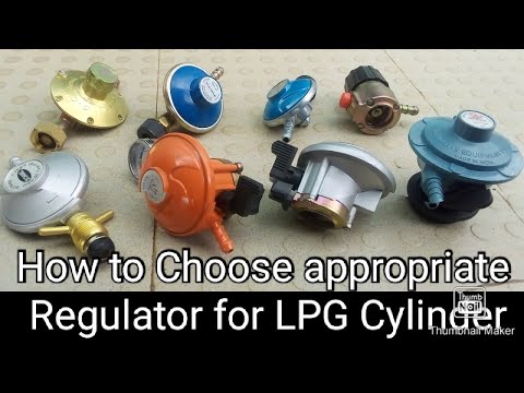 How to choose Appropriate Regulator for a Cooking  Gas