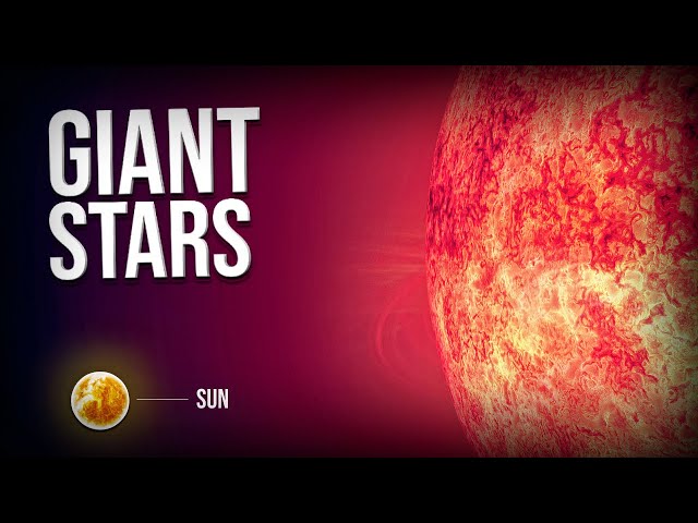This Star is 10 Billion Times Larger Than the Sun - Comparison of Star Sizes class=