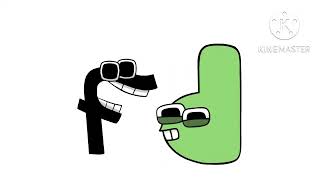 Lowercase alphabet lore d (cute)