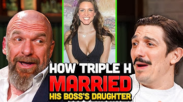 Andrew Schulz & Triple H On How He Married Stephanie McMahon