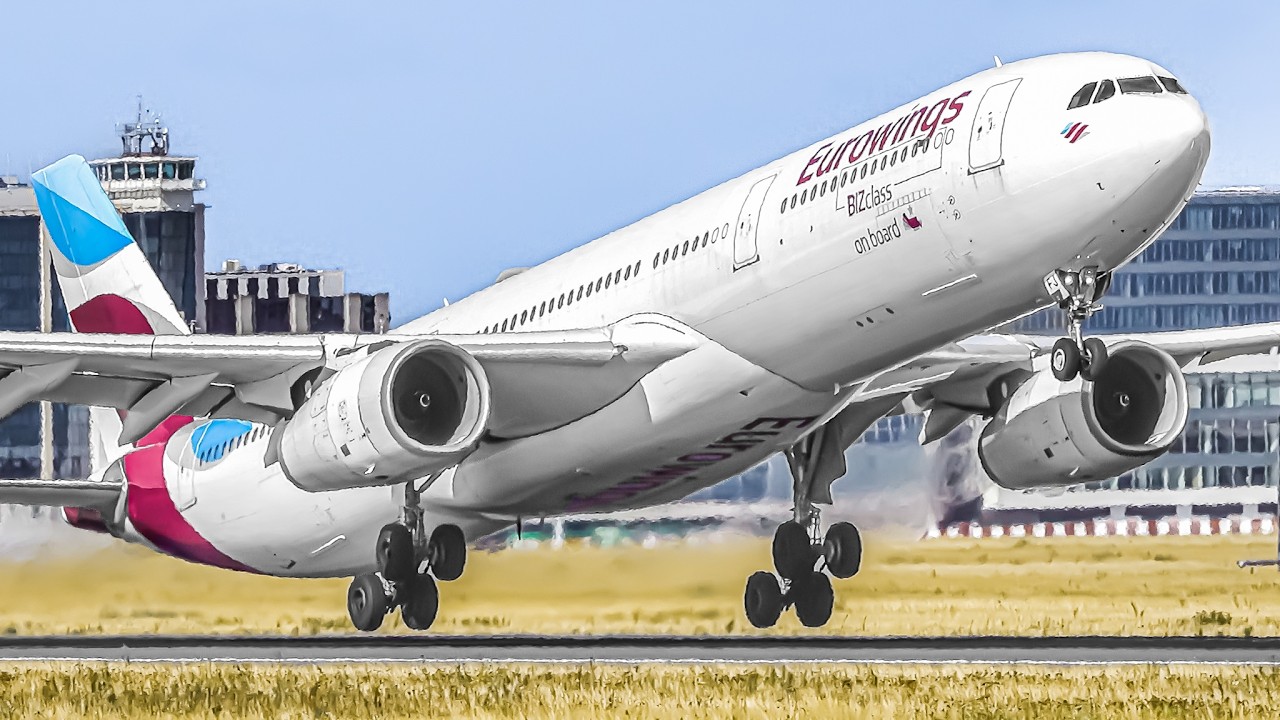 250 TAKEOFFS & LANDINGS in 3 HRS Aircraft Identification 🇧🇪 Brussels Airport Plane Spotting Belgium