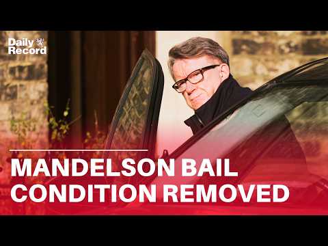 Lord Mandelson gets passport back as police remove bail conditions