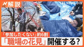 ポカポカ陽気 週末の東京21℃予想、名所で「桜まつり」準備進む…“職場の花見”開催する？【Nスタ解説】｜TBS NEWS DIG