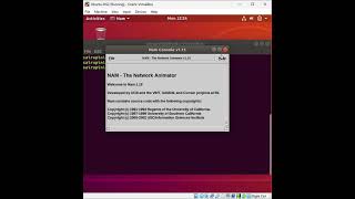 NS2 execution of simulation protocols