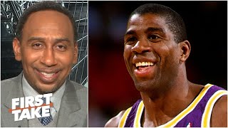 Stephen A. explains why Magic Johnson should be on the NBA Mount Rushmore | First Take