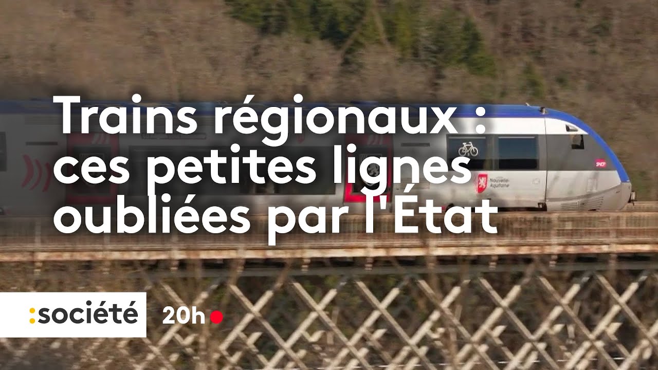 SNCF : ces petites lignes régionales oubliées par l'État