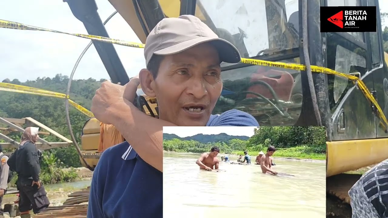 Warga Jorong Sigantang Harapkan Pemkab Pasbar Membuat Pasilitas Tambang Rakyat Di Kec Ranah Batahan.