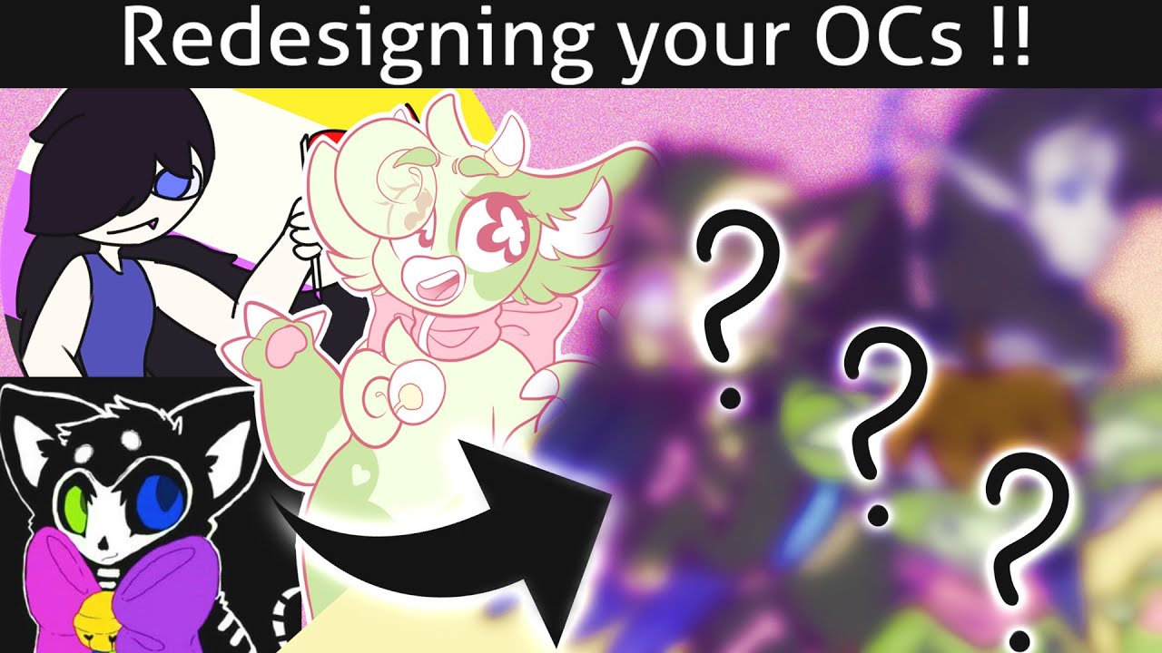 Redesigning YOUR OCs !! .:Speedpaint:. - YouTube