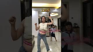 At 135 96 The Second Born Treasure Mother Finally Practiced The Pot Waist With A Big Belly I