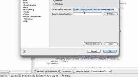 Android Application Development Tutorial   130   Obtaining Google Maps API debug key