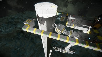 Space Engineers - Building the Space Tether