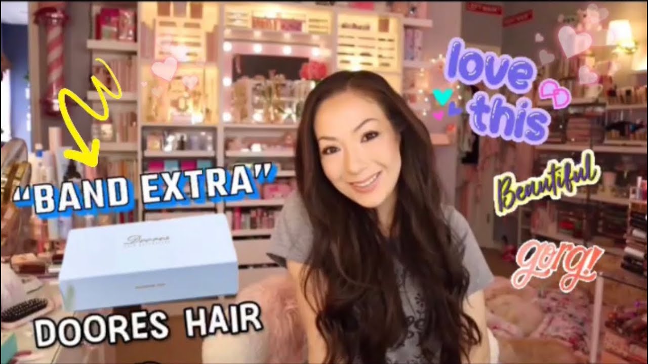 DOORES ‘Band Extra’ hair extensions |unbox,review,demo