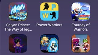 Power Warriors, Saiyan Prince, Tourney of Warriors, Legendary Mini Warriors, Saiyan Universe screenshot 5