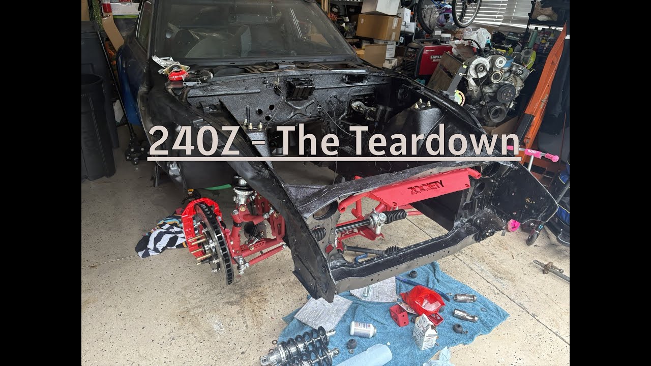 240Z - Ultimate Track Build - The Teardown - YouTube